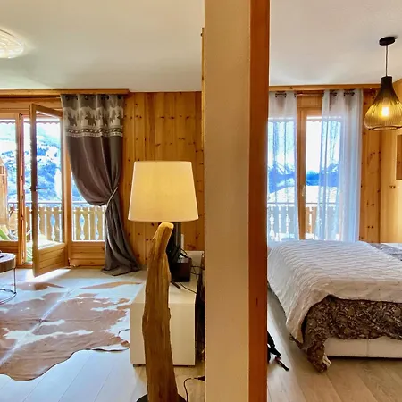 2,5 P Balcon Plein Sud Apartmán Veysonnaz