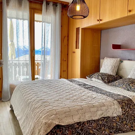 2,5 P Balcon Plein Sud Apartament Veysonnaz